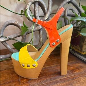 Guiseppe Zanotti Fanny Platform Sandals.